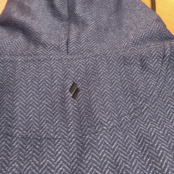 SODO Aparel Navy Performance Herringbone Hoodie *Size: Large - Picture 6 of 11